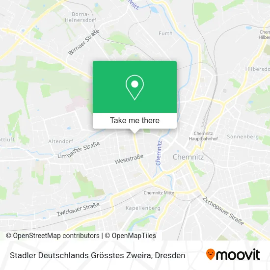 Карта Stadler Deutschlands Grösstes Zweira