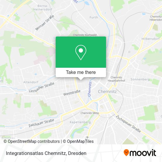 Карта Integrationsatlas Chemnitz