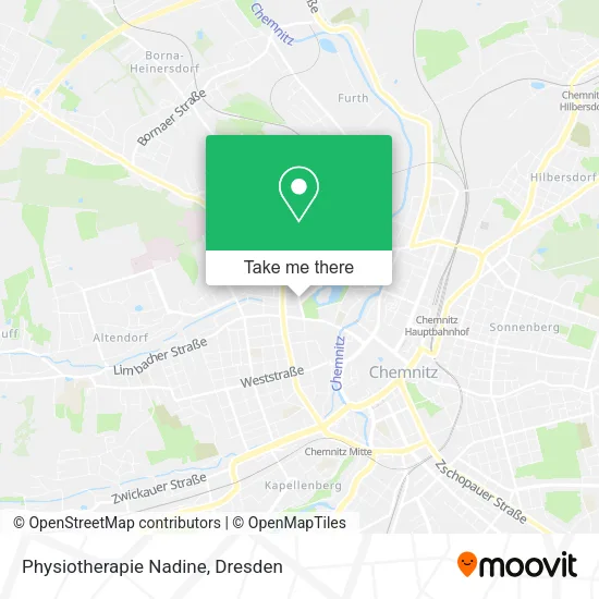 Карта Physiotherapie Nadine