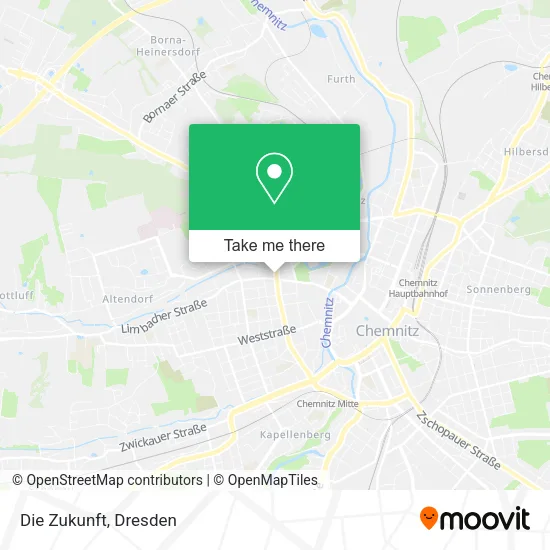 Карта Die Zukunft