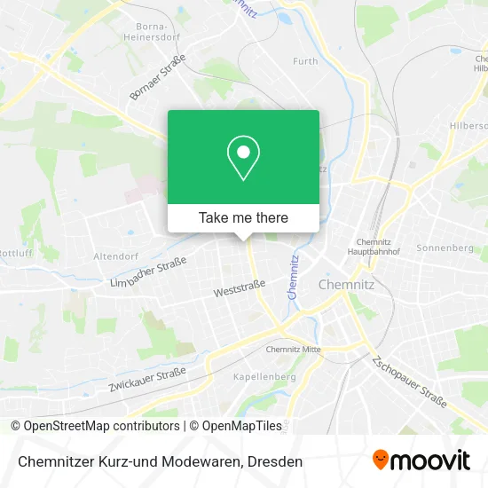 Карта Chemnitzer Kurz-und Modewaren