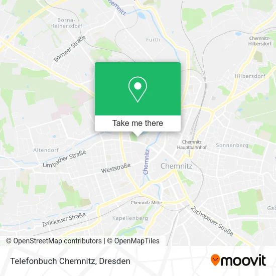 Карта Telefonbuch Chemnitz