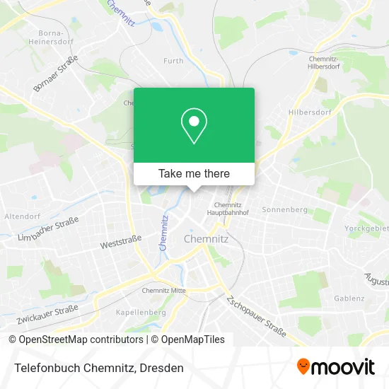 Карта Telefonbuch Chemnitz