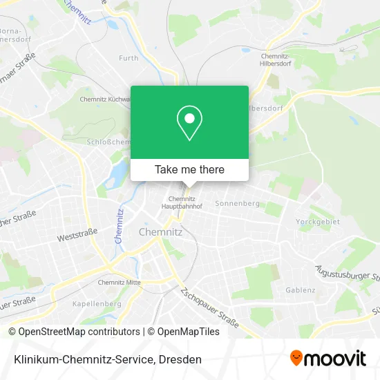 Карта Klinikum-Chemnitz-Service