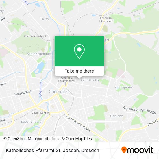 Карта Katholisches Pfarramt St. Joseph