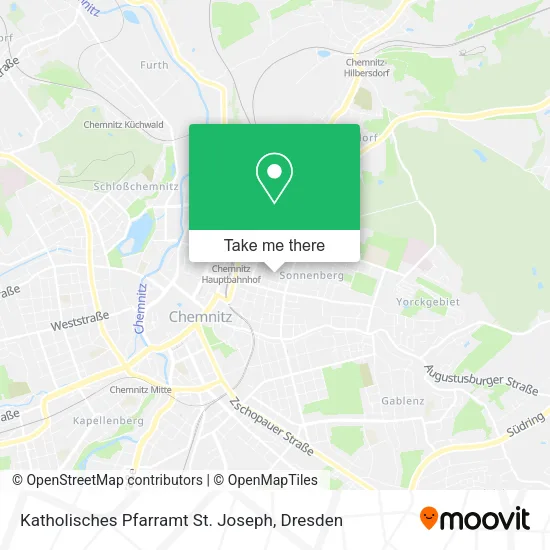 Карта Katholisches Pfarramt St. Joseph