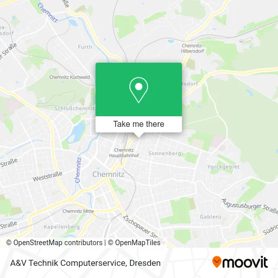 Карта A&V Technik Computerservice