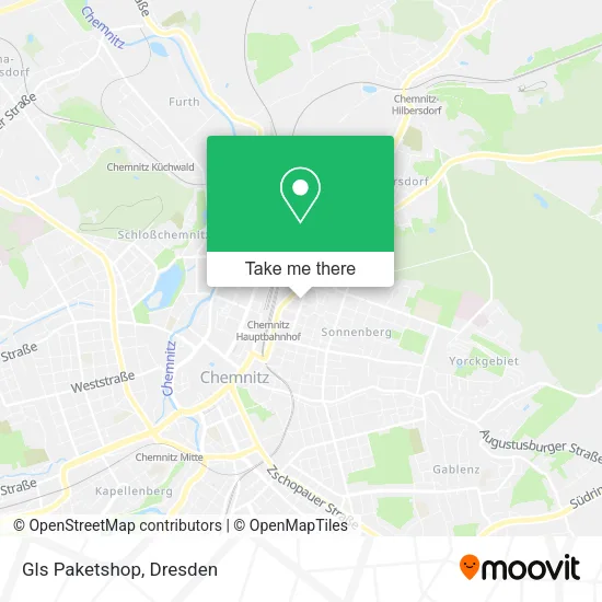 Карта Gls Paketshop