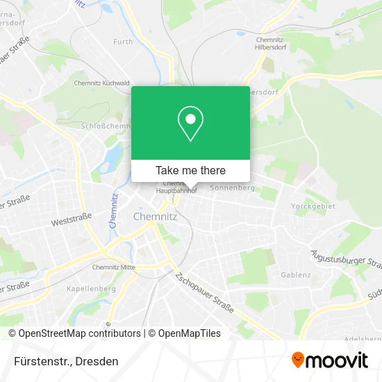 Карта Fürstenstr.