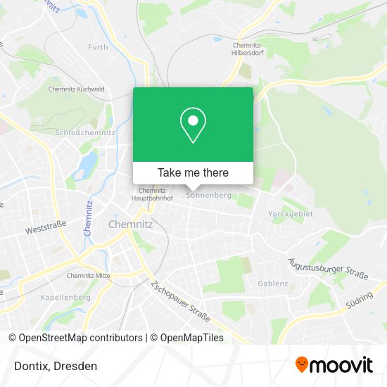 Карта Dontix