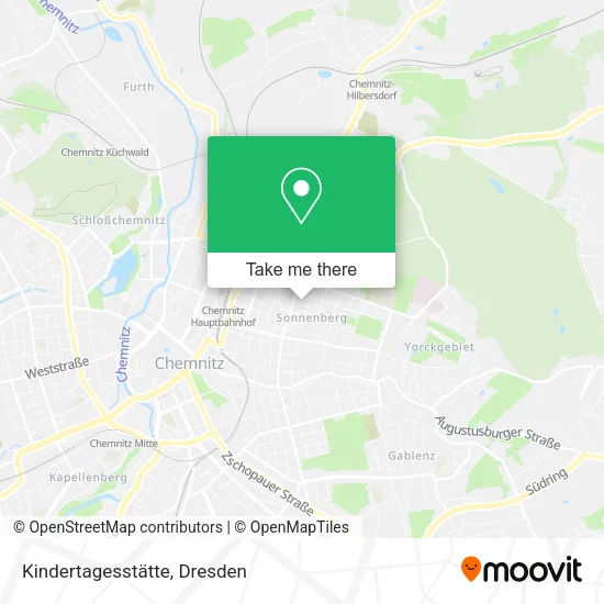 Карта Kindertagesstätte