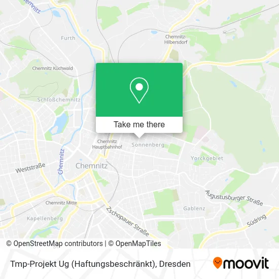 Карта Tmp-Projekt Ug (Haftungsbeschränkt)