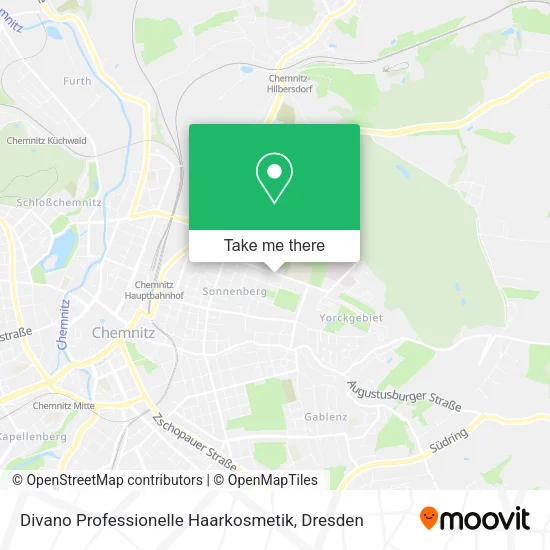 Карта Divano Professionelle Haarkosmetik
