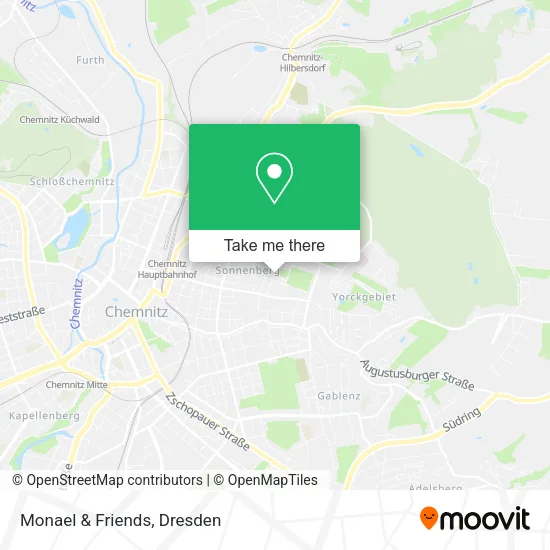 Карта Monael & Friends