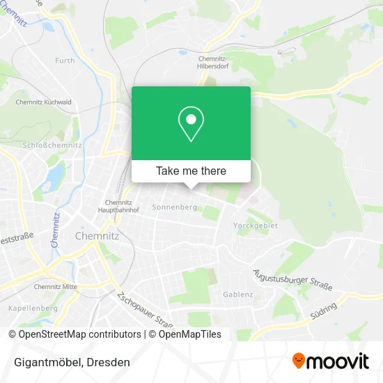 Карта Gigantmöbel