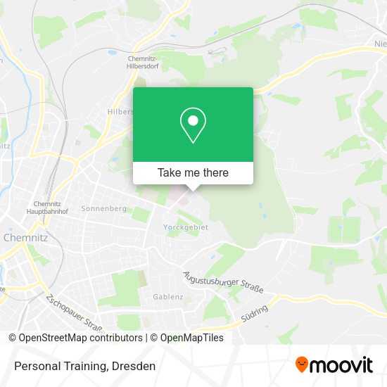 Карта Personal Training
