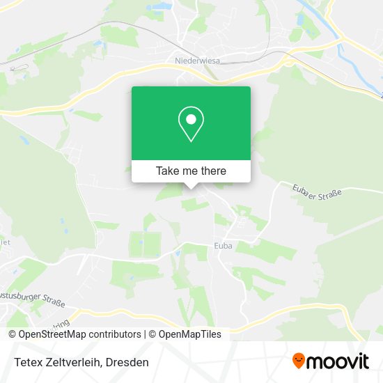 Карта Tetex Zeltverleih