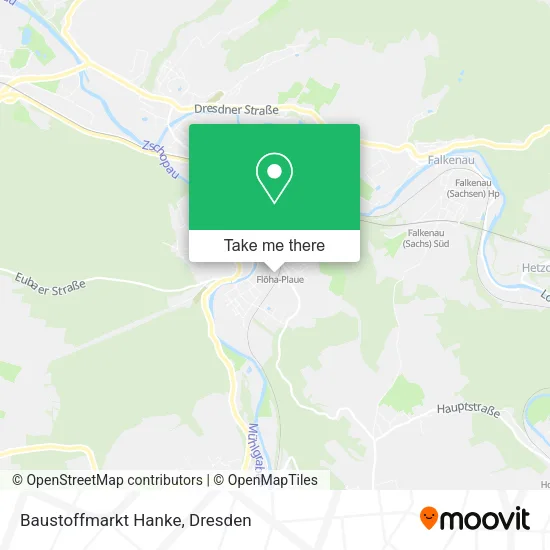 Карта Baustoffmarkt Hanke