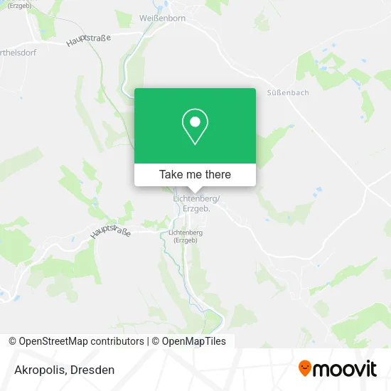 Akropolis map