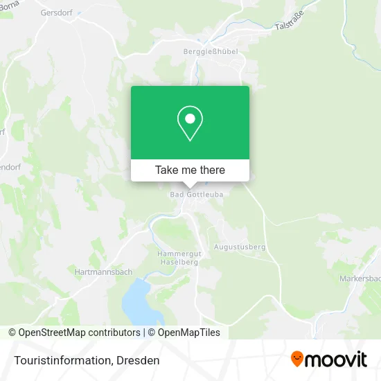 Карта Touristinformation