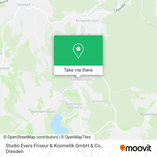 Карта Studio Evers Friseur & Kosmetik GmbH & Co.