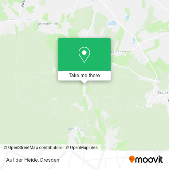 Карта Auf der Heide