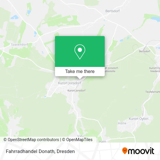 Карта Fahrradhandel Donath