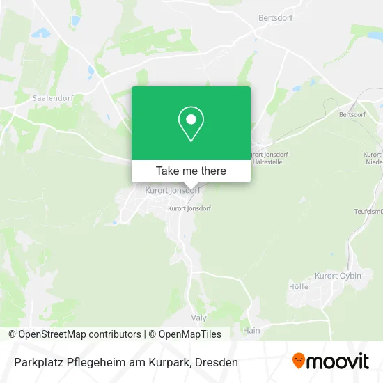 Карта Parkplatz Pflegeheim am Kurpark