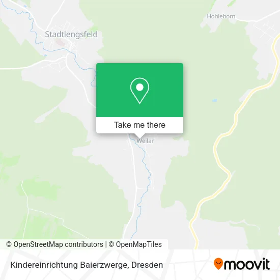 Карта Kindereinrichtung Baierzwerge
