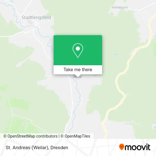 Карта St. Andreas (Weilar)