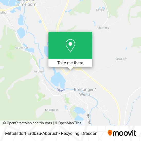 Карта Mittelsdorf Erdbau-Abbruch- Recycling
