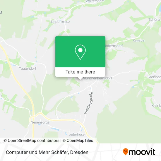 Карта Computer und Mehr Schäfer