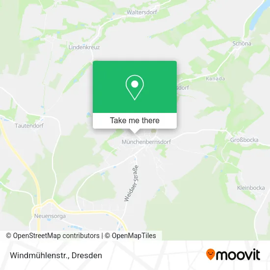Карта Windmühlenstr.
