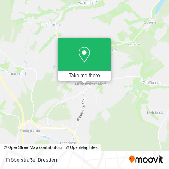 Карта Fröbelstraße