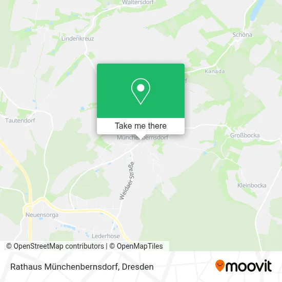 Rathaus Münchenbernsdorf map