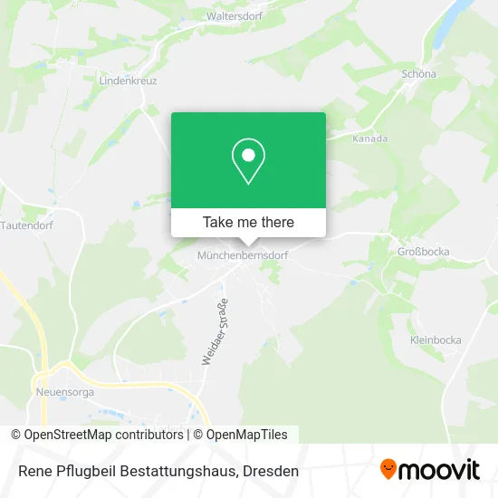 Rene Pflugbeil Bestattungshaus map