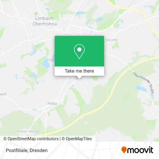 Карта Postfiliale