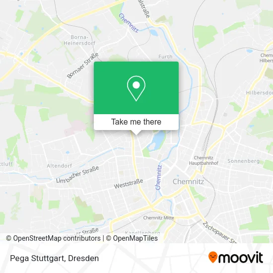Карта Pega Stuttgart