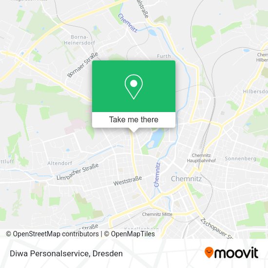 Карта Diwa Personalservice