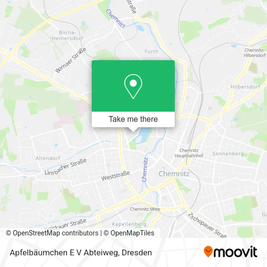 Карта Apfelbäumchen E V Abteiweg