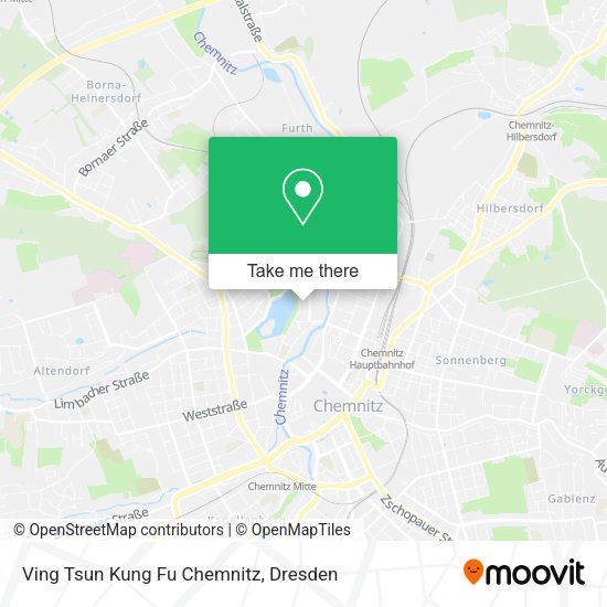 Карта Ving Tsun Kung Fu Chemnitz