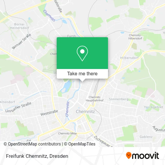 Карта Freifunk Chemnitz