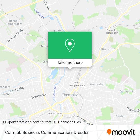 Карта Comhub Business Communication
