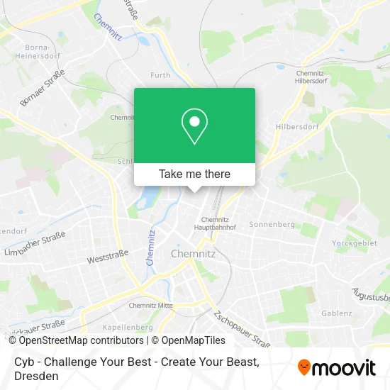 Карта Cyb - Challenge Your Best - Create Your Beast