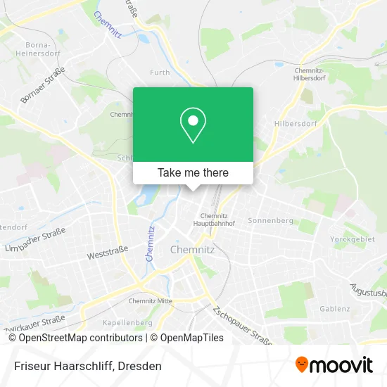 Карта Friseur Haarschliff