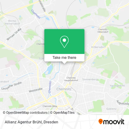 Карта Allianz Agentur Brühl