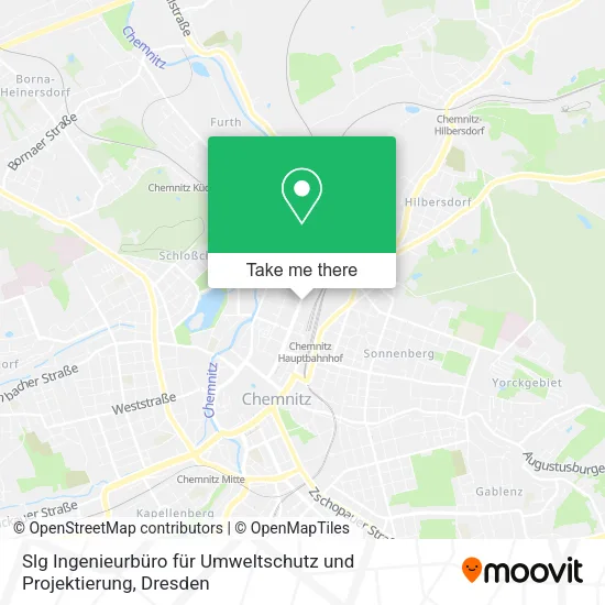 Карта Slg Ingenieurbüro für Umweltschutz und Projektierung