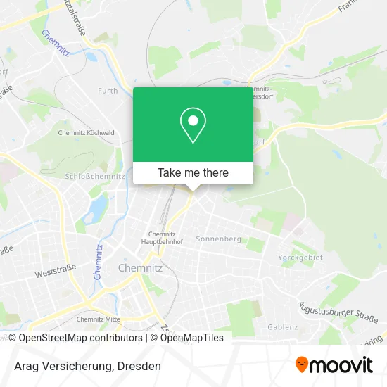 Карта Arag Versicherung