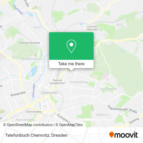 Карта Telefonbuch Chemnitz