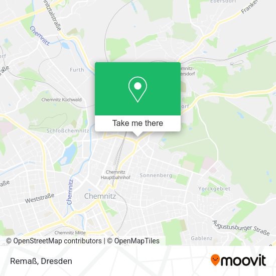 Карта Remaß